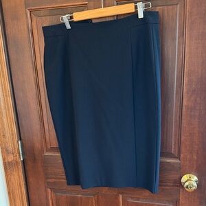 Ann Taylor Classic Navy Pencil Skirt